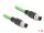 DELOCK M12 Kabel A-kodiert 8 Pin St. zu St. PUR (TPU) 1 m