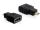 DeLOCK HDMI micro D/HDMI A HDMI mirco D Schwarz