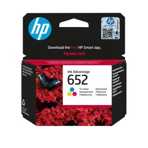HP Original 652 Cyan/Magenta/Gelb Ink Advantage Tintenpatrone