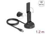DELOCK Wi-Fi 6E Dualband WLAN USB Adapter