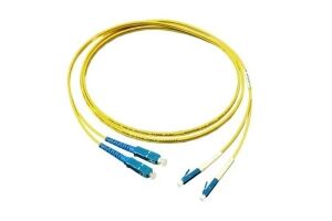 Alcasa LC - SC 1m M/M InfiniBand/Glasfaserkabel Gelb