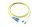 Alcasa LC - SC 1m M/M InfiniBand/Glasfaserkabel Gelb