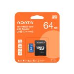 ADATA 64GB, microSDHC, Class 10 UHS-I Klasse 10