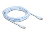 DELOCK USB 2.0 Kabel USB Typ-C St > St PD 3.0 60W 4m blau