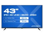 JAPANNEXT JN-IPS430UHD60F Computerbildschirm 109,2 cm (43") 3840 x 2160 Pixel 4K Ultra HD LCD Schwarz