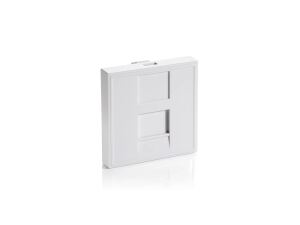 Equip 125471 Wandplatte/Schalterabdeckung Weiß
