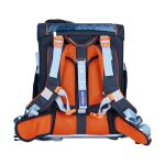 Herlitz FiloActive XL Plus TechMech Schulranzen-Set Junge Polyester Blau, Orange