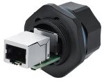 Alcasa IC06-R102 Drahtverbinder RJ45 Schwarz