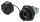 Alcasa IC06-R102 Drahtverbinder RJ45 Schwarz