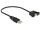 DeLOCK 85462 USB Kabel USB 2.0 0,25 m USB A 0,48 Gbit/s Schwarz