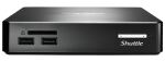 Shuttle XPC nano NS02EV2 Rockchip RK3368 2 GB DDR3L-SDRAM 16 GB eMMC Android 8.1 Nettop Mini-PC Schwarz