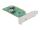 DeLOCK PCI Express 4.0 x8 Karte zu 2 x intern SFF-8654 4i NVMe - Bifurcation - Low Profile Formfaktor