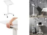 LogiLink EO0035 - Workstation rollbar höhenverstellbar weiß