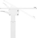 LogiLink EO0035 - Workstation rollbar höhenverstellbar weiß