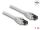 DELOCK RJ45 Netzwerkkabel Cat.8.1S/FTP 1m bis 40Gbps Grau