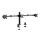 LogiLink BP0107 Flachbildschirm-Tischhalterung 81,3 cm (32") Tisch/Bank Schwarz