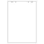 LANDRE Flipchartblock Recycling 65x98 cm 20 Blatt 80 gqm