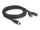 DELOCK M12 Kabel A-kodiert 8 Pin Bu zu 2 x USB 2.0 Bu 3m sw