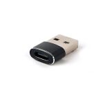 Gembird A-USB2-AMCF-02 Kabeladapter USB A USB C Schwarz