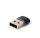 Gembird A-USB2-AMCF-02 Kabeladapter USB A USB C Schwarz