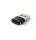 Gembird A-USB2-AMCF-02 Kabeladapter USB A USB C Schwarz