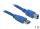 DeLOCK Cable USB3.0 A-B male/male 1m USB Kabel USB A USB B 5 Gbit/s Blau