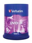 Verbatim DVD+R Matt Silver 4,7 GB 100 Stück(e)