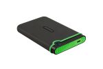 Transcend StoreJet 25M3C Externe Festplatte 2 TB 2.5" USB Typ-C 3.2 Gen 1 (3.1 Gen 1) Schwarz, Grün