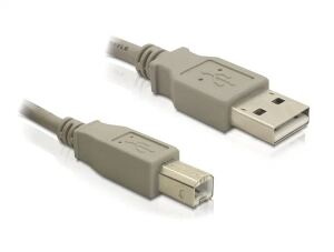 DeLOCK 82215 USB Kabel 1,8 m USB A USB B Grau