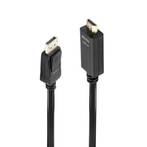Lindy 36921 Videokabel-Adapter 1 m DisplayPort HDMI Typ A (Standard) Schwarz