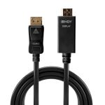 Lindy 36921 Videokabel-Adapter 1 m DisplayPort HDMI Typ A (Standard) Schwarz
