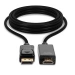 Lindy 36921 Videokabel-Adapter 1 m DisplayPort HDMI Typ A (Standard) Schwarz