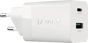 Varta 57955 101 111 Ladegerät für Mobilgeräte Universal Weiß AC Schnellladung Drinnen