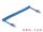 DELOCK RJ45 Spiralkabel Stecker zu Stecker Cat.6 UTP 0,6-1,2