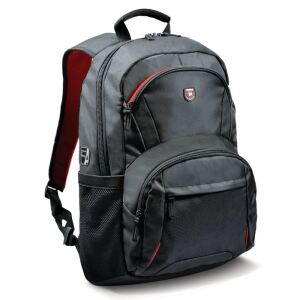 Port Designs Houston Eco Rucksack Lässiger Rucksack Schwarz Stoff