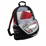 Port Designs Houston Eco Rucksack Lässiger Rucksack Schwarz Stoff