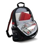Port Designs Houston Eco Rucksack Lässiger Rucksack Schwarz Stoff