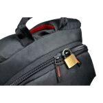 Port Designs Houston Eco Rucksack Lässiger Rucksack Schwarz Stoff