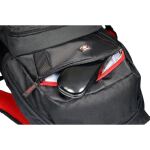 Port Designs Houston Eco Rucksack Lässiger Rucksack Schwarz Stoff