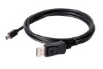 CLUB3D Mini DisplayPort auf DisplayPort 1.4 HBR3 8K60Hz Kabel, 2 Meter