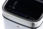 Durable NO TOUCH 6L Rechteckig Edelstahl Silber, Schwarz