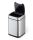 Durable NO TOUCH 6L Rechteckig Edelstahl Silber, Schwarz