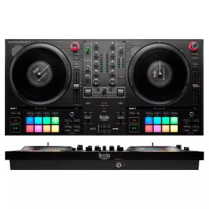 Hercules INPULSE T7 Vinyl-Scratcher Schwarz