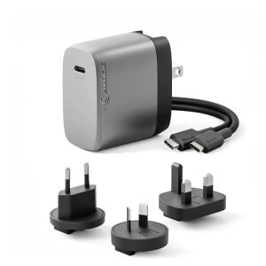 ALOGIC WCM1X67-SGR Ladegerät für Mobilgeräte Tablets, Laptop, Smartphone Schwarz, Grau AC Schnellladung Drinnen