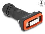 DELOCK D-Sub HD 26 Pin Buchse mit Gehäuse IP67...