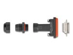 DELOCK D-Sub HD 26 Pin Buchse mit Gehäuse IP67 wasserfest