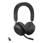 Jabra Evolve2 75 Kopfhörer Kabellos Kopfband Büro/Callcenter Bluetooth Schwarz