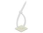 DELOCK Befestigungssockel 40 x 40 mm mit Kabelbinder