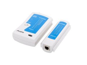 Lanberg NT-0401 Netzwerkkabel-Tester UTP/STP-Kabeltester Blau, Weiß