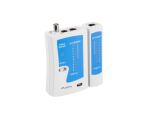 Lanberg NT-0401 Netzwerkkabel-Tester UTP/STP-Kabeltester Blau, Weiß